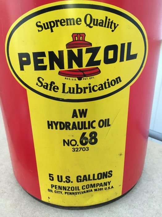 lata oleo Pennzoil