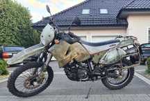 KTM LC4 400 LS-E 25 kW 21 tys km;  zarejestrowany w PL, uszkodzony,