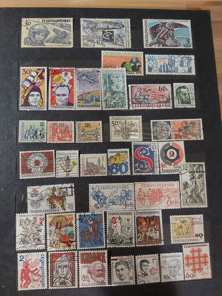 Czechosłowacja ponad 270 różnych znaczków
