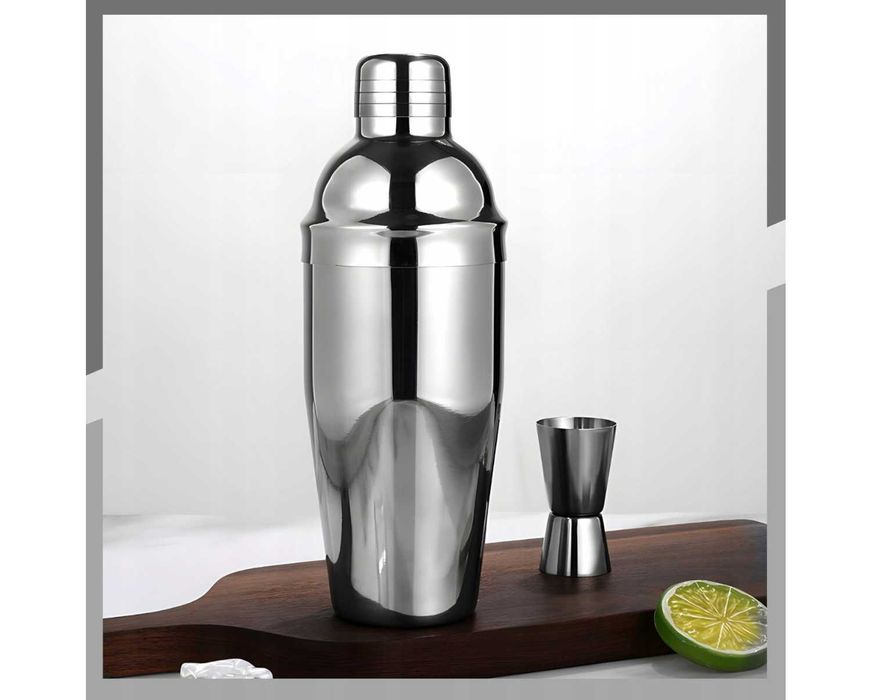 Profesjonalny Shaker Zestaw Barmański do Drinków Koktajli Metalowy