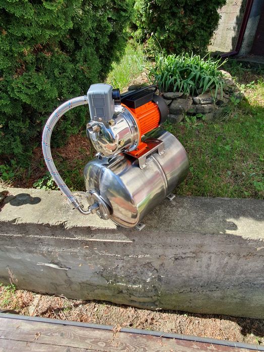 Насосна станція 1,5 kW JY1000 нержавійка бак (ТІЛЬКИ ДОСТАВКА ПОШТОЮ)