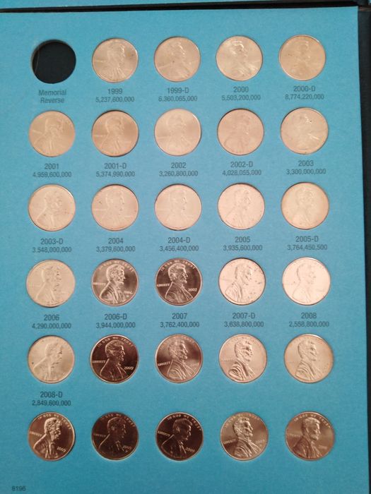 Lot monet 1 cent usa Lincoln USA