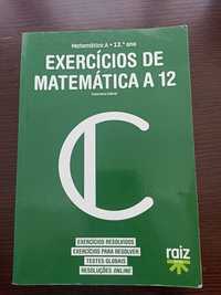 Livro exercícios matemática A 12°ano