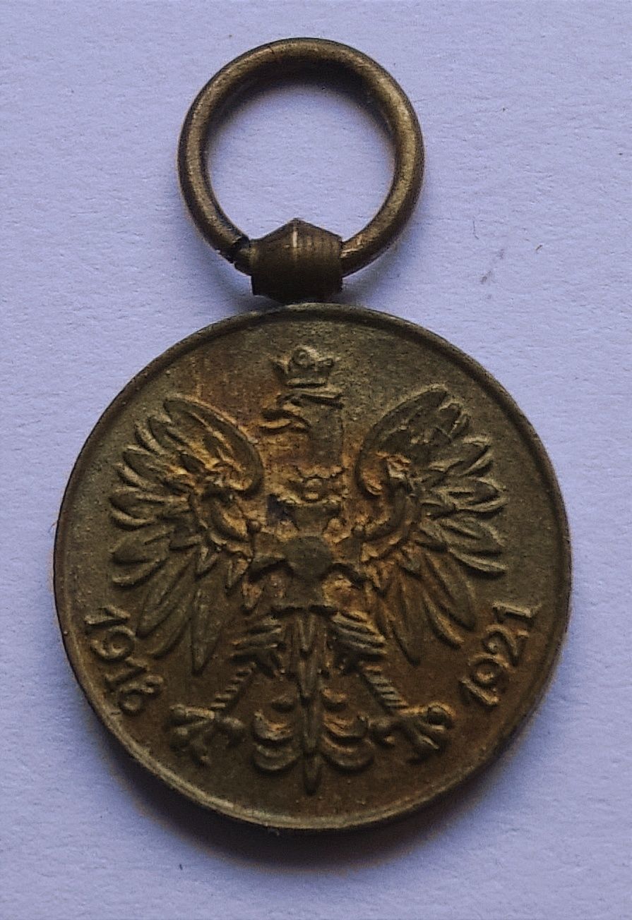 1918-21 Medal Polska Swemu Obrońcy  MINIATURA