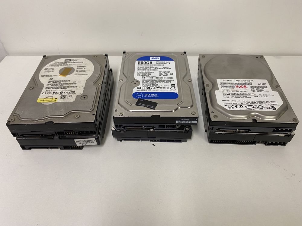 Discos SATA Portátil e Torre - 80GB/160GB/250GB/500GB/1TB - Desde 3€