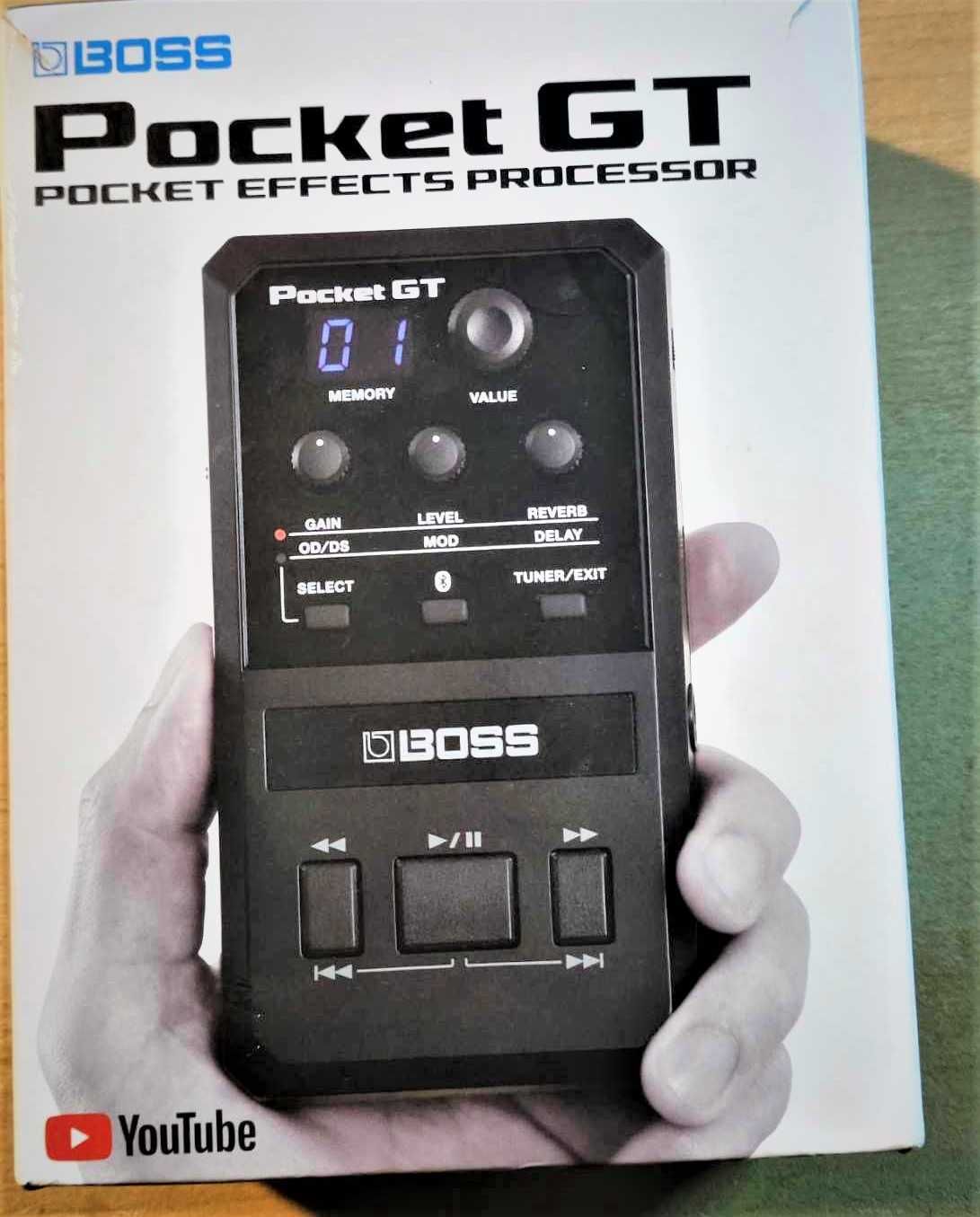 BOSS POCKET GT. Ultra-kompaktowy wzmacniacz gitarowy