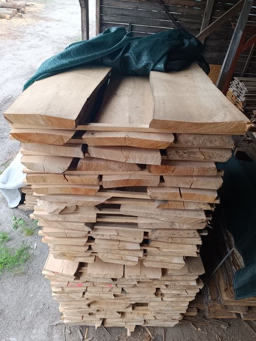 Deski bukowe, 1,2m, tarcica nieobrzynana,