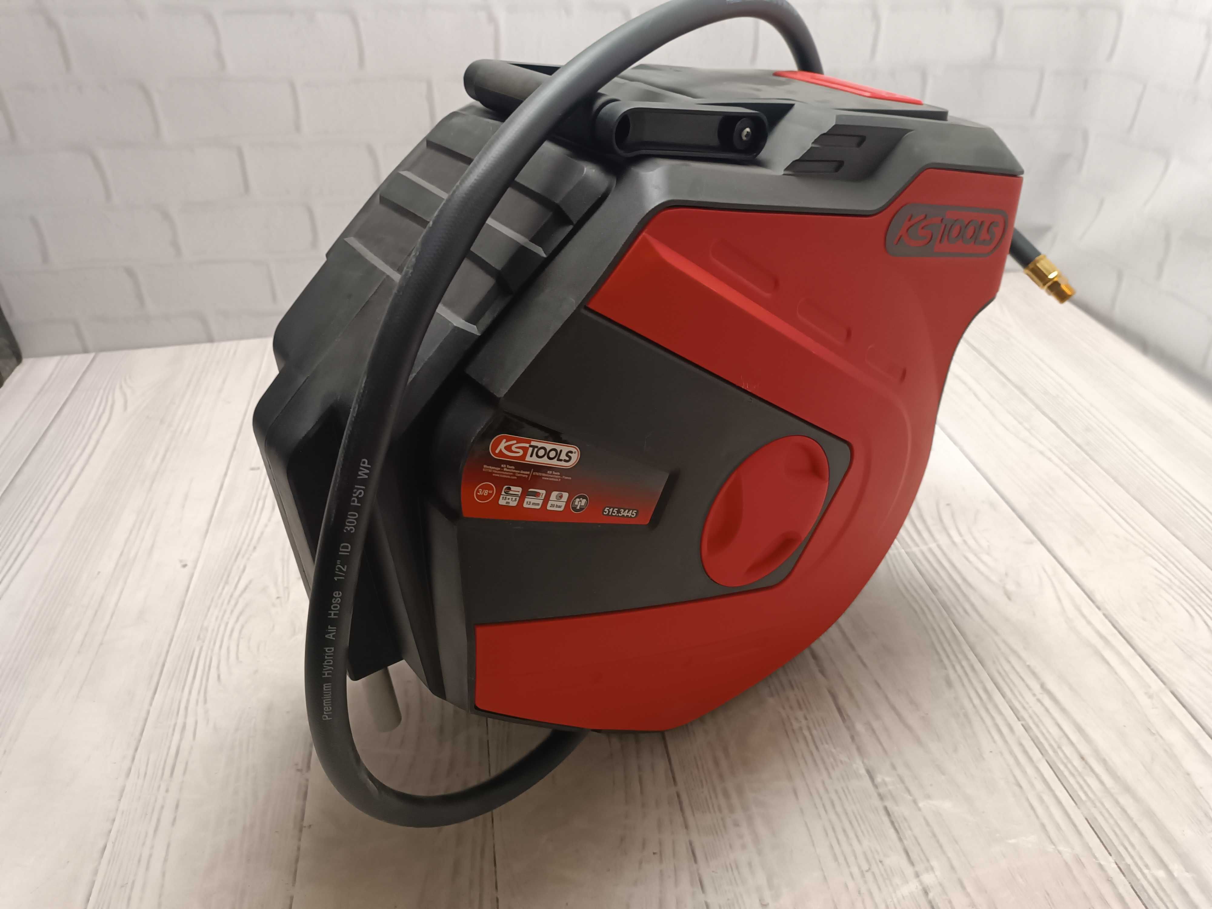 KS TOOLS 515.3445 Автоматична котушка для шланга стисненого повітря