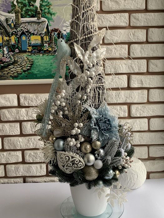 Новорічний декор, ялинка,