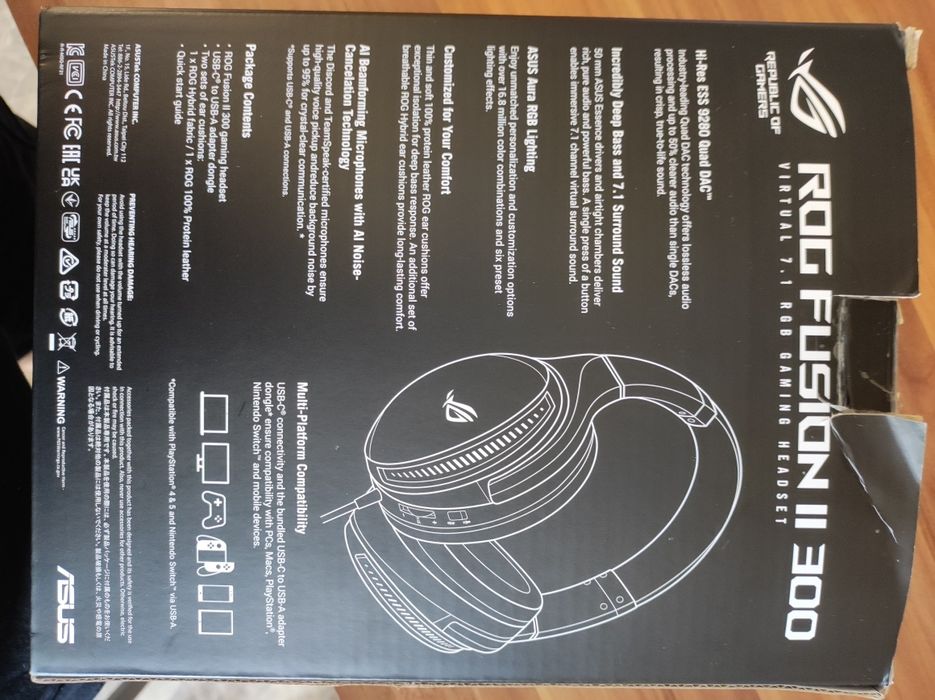 Rog fusion ii 300 GAMINGOWE