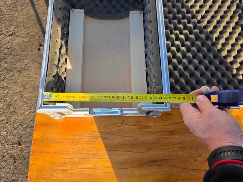 36x24x14 case walizka flightcase KUFEREK skrzynia FAKTURA