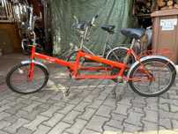 Rower dwuosobowy typu tandem, marka Romet DUET