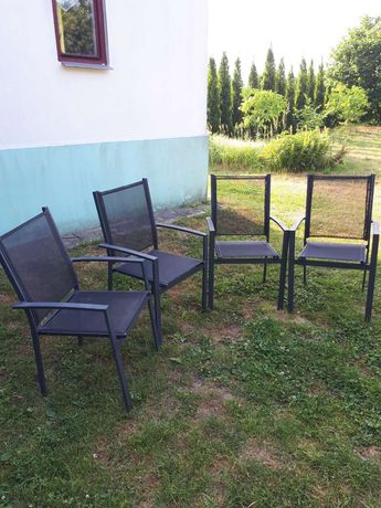 Krzesła ogrodowe 4 sztuki