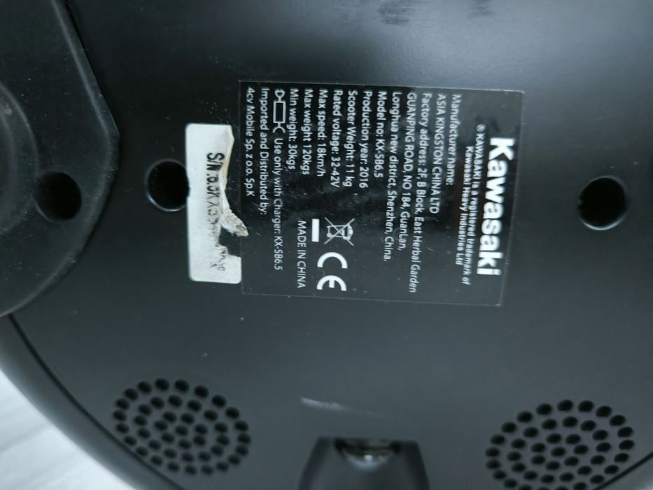 Deskorolka elektryczna kawasaki surfboard kx-sb 6,5