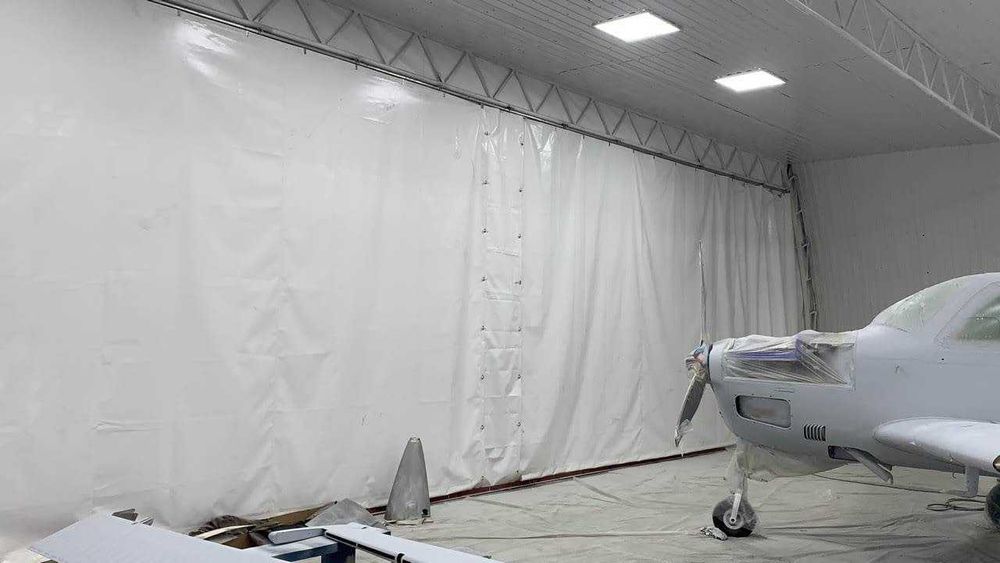 Штори-перегородки з тканини ПВХ