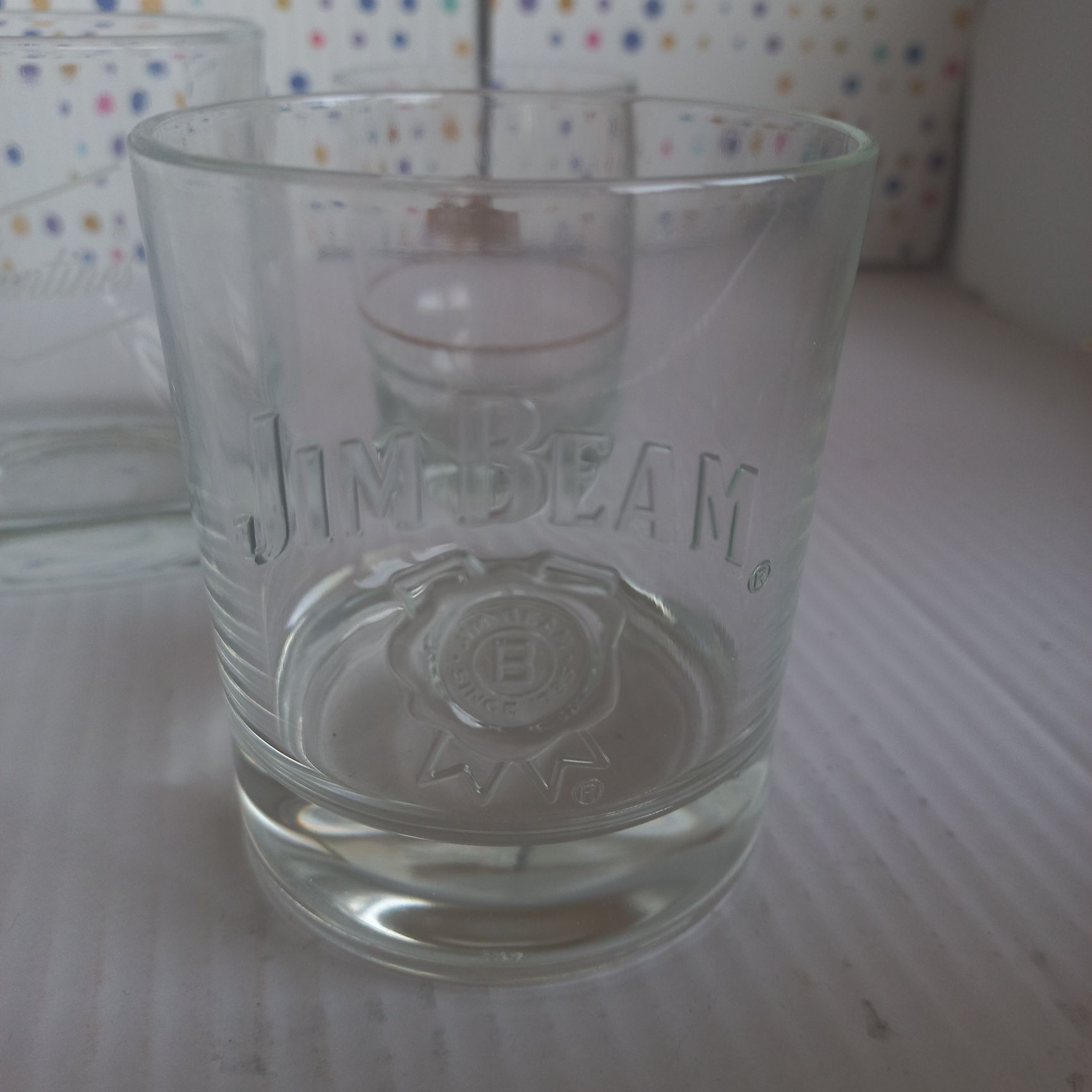 Szklanka Jim beam i inne