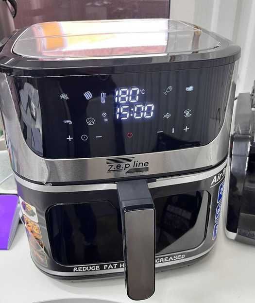 Аэрогриль Zepline 12л 4000 Вт / аерогриль - мультипечь с двумя тенами!