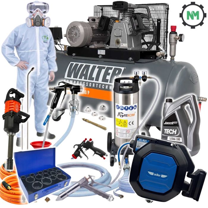 Agregat Zestaw do bielenia dezynfekcji dezynsekcji bioasekuracja ASF