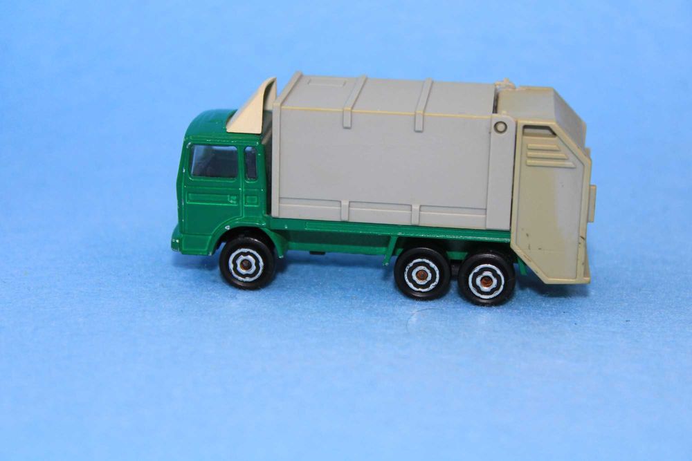 Miniatura antiga Majorette camião lixo