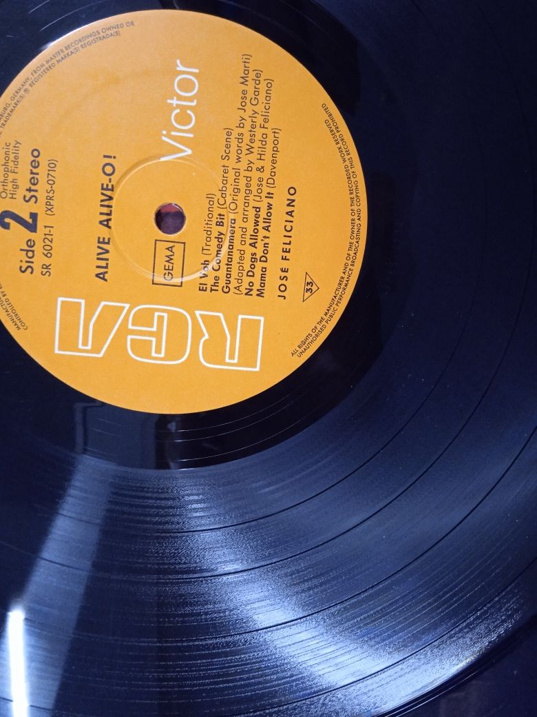 Jose Feliciano - alive alive - o! winyl