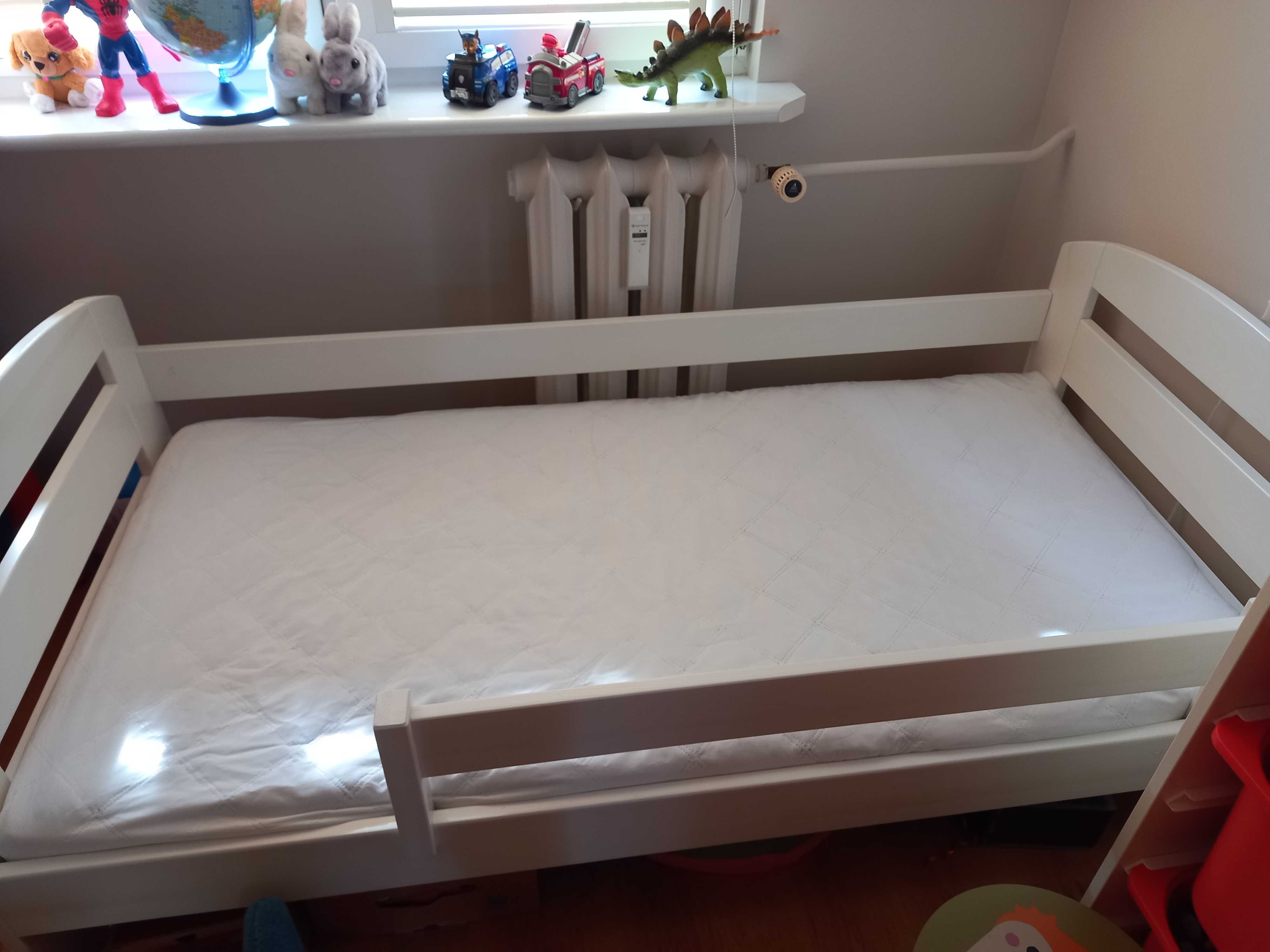 łóżko KAMI 160x80 Wróbel meble białe