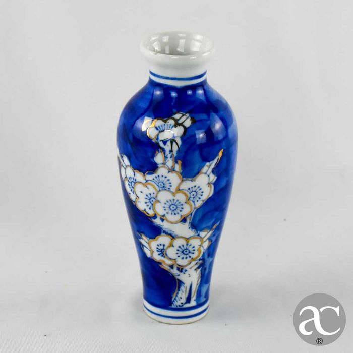 Jarra Porcelana da China, Decoração “Prunus” - Flor de Amendoeira