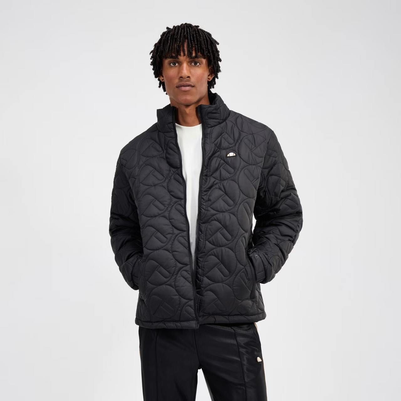 США Куртка Вітровка Ellesse Villanova Padded (XS по 4XL)(SHX21093-011)