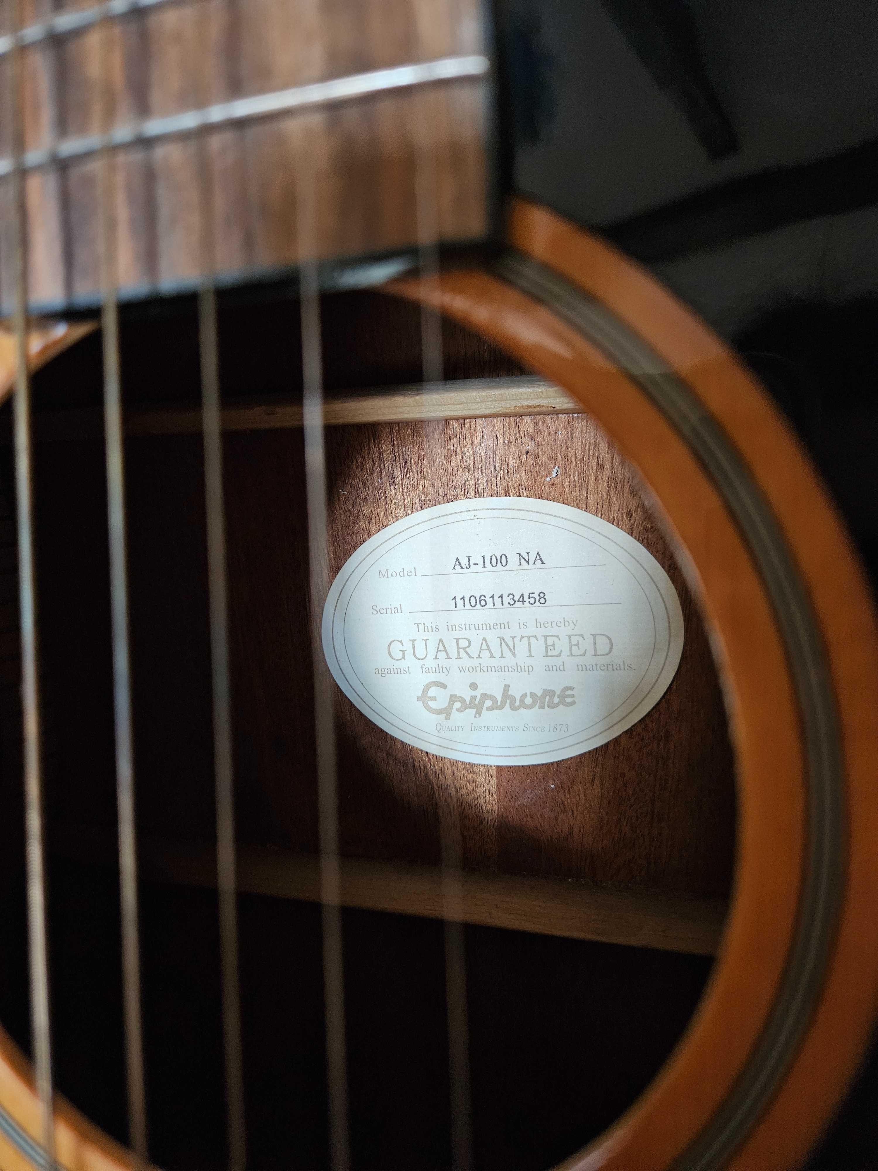 Gitara akustyczna Epiphone AJ100 NA