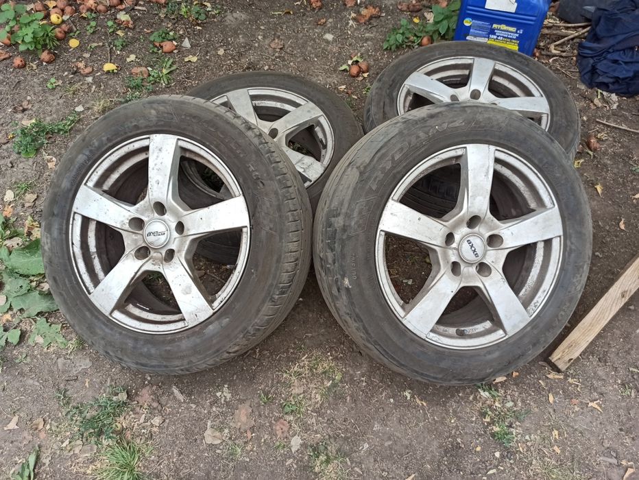 Диски с резиной 235/55/17 5/120 на Т5 Фольксваген