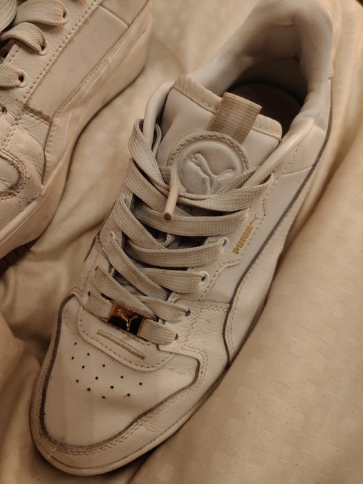 Puma buty sportowe sneakersy adidasy 38 białe