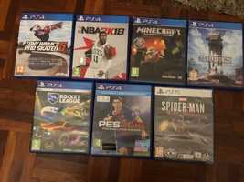 Pack de 7 jogos PS4 e PS5
