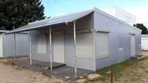 pawilon z płyty warstwowej 80 m2