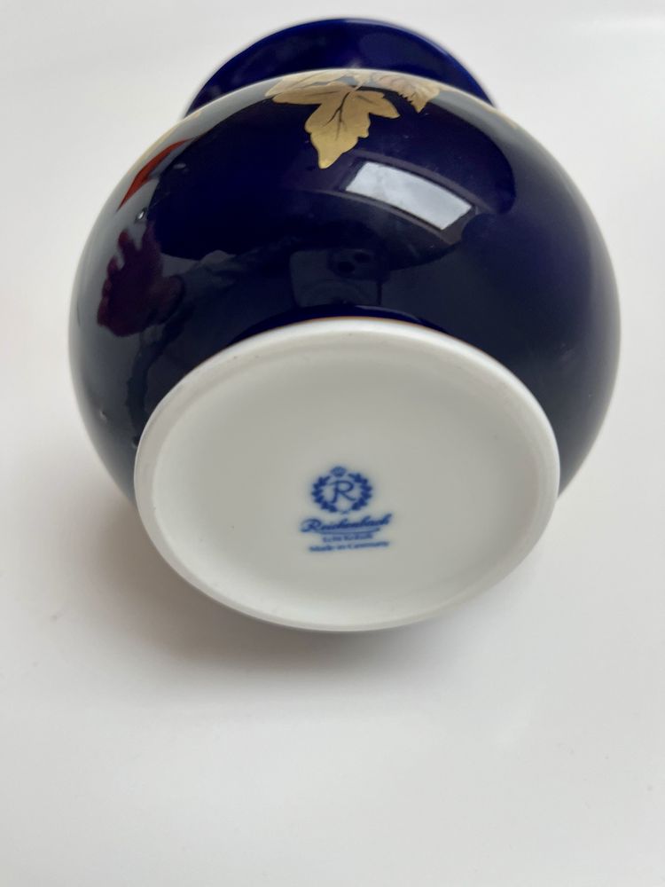 Wazon kobaltowy 14 cm kolekcjonerski Reichenback