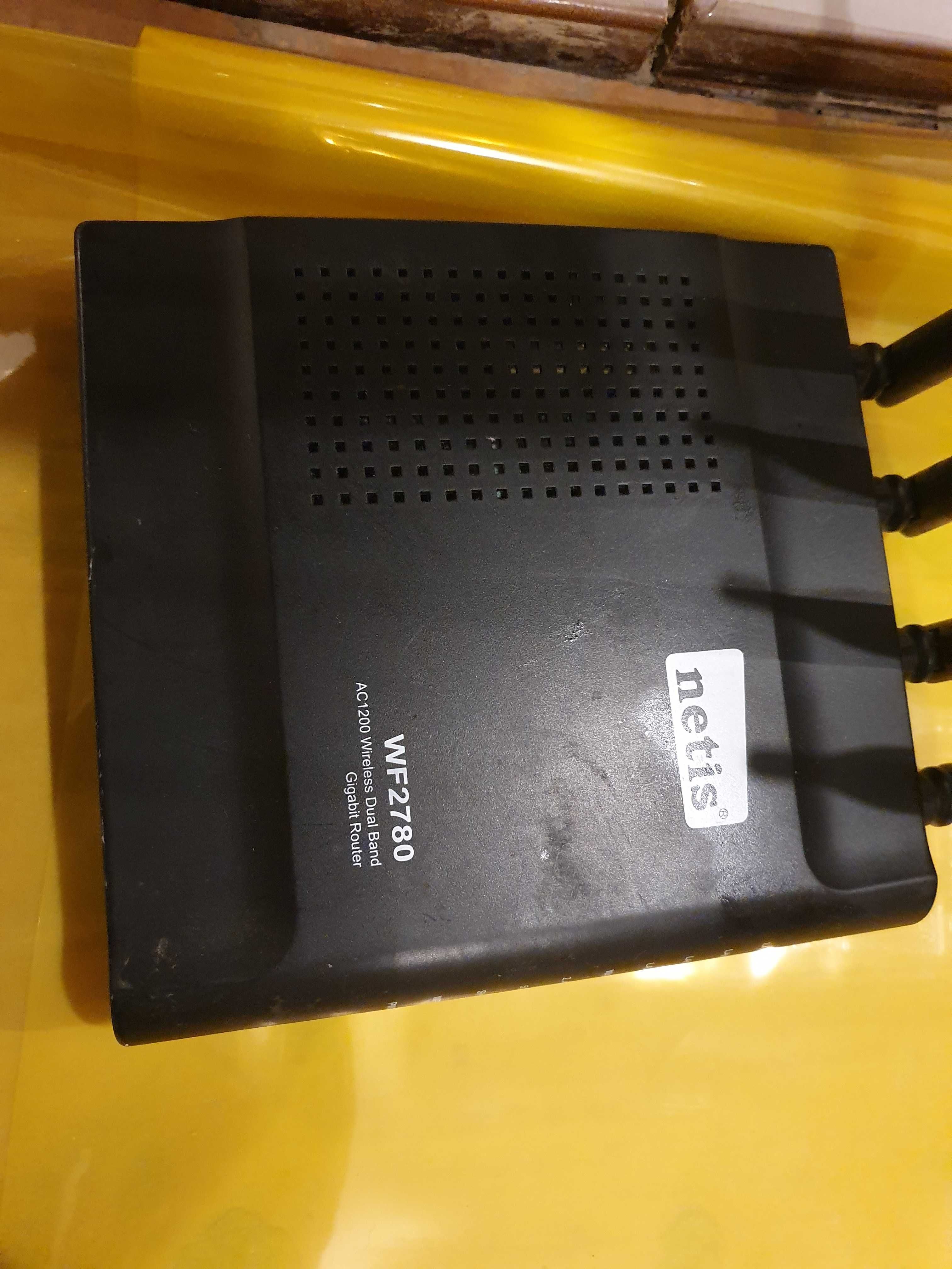 Router Netis WF2780 AC1200 4X 1GB LAN 4X Antena Dual Band DSL