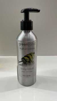 Лосьон для тела Greenland Fruit Emotions Body Lotion lime-vanilla