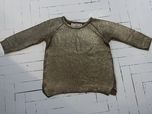 ZARA sweter w kolorze starego złota karnawał
