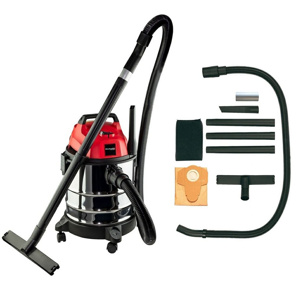 Aspirador Sólidos, Líquidos e Pó com sopro 20L, 1250W - Einhell