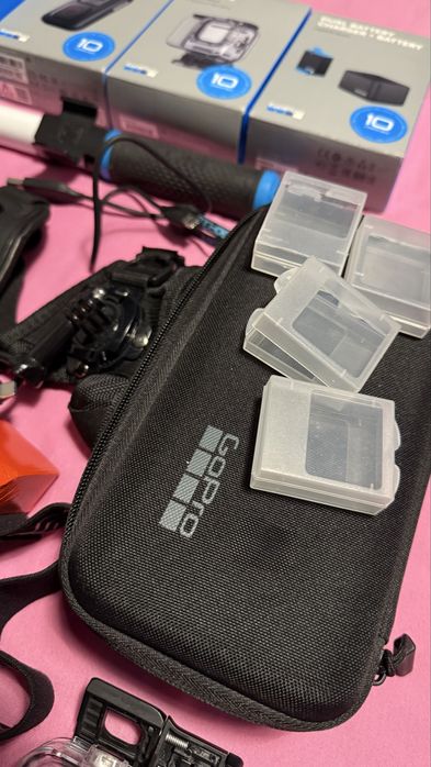 Kamera GoPro Hero 10 Black masa dodatków