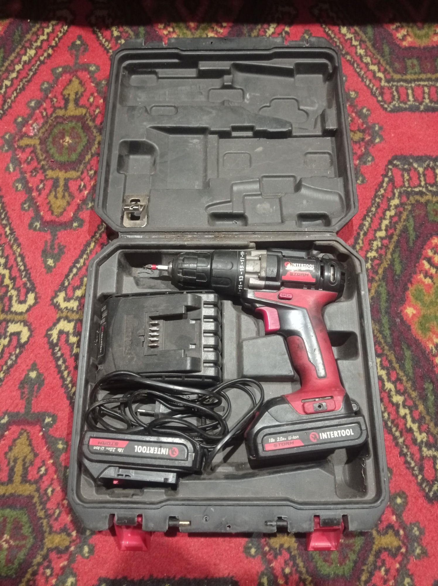 Шуруповёрт intertool wt-328,шурик