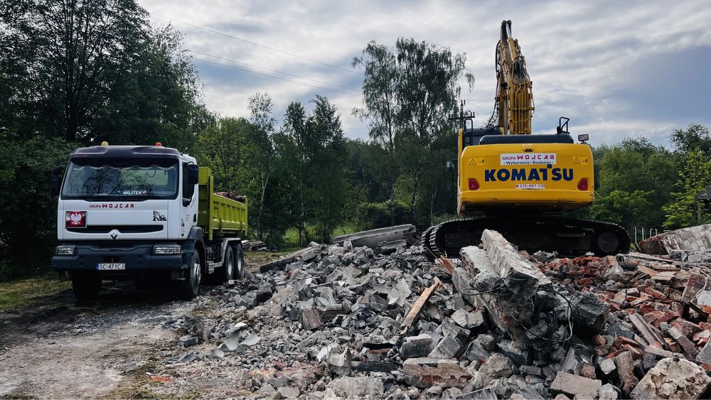 Wyburzenia rozbiórki utylizacja wykopy