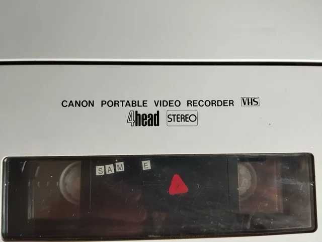 Gravador VHS Portátil Canon VR-30A