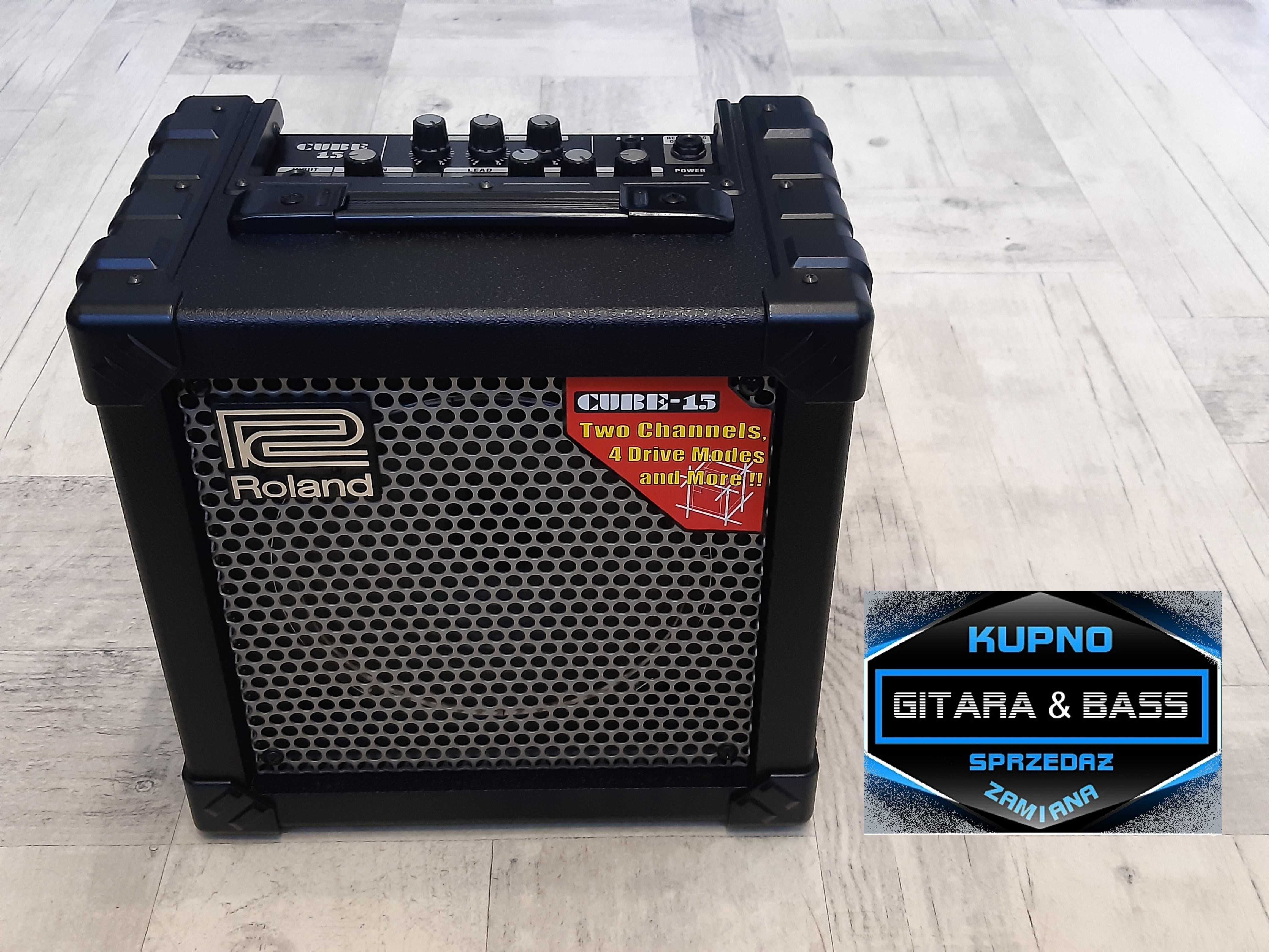 Wzmacniacz Gitarowy Roland Cube 15 -przestery- Boss - NR1 do Metalu