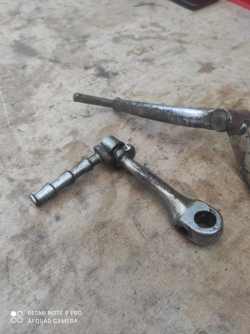 Kopka + dźwignia zmiany biegów jawa 50 ogar mustang kaczka klin 9.56