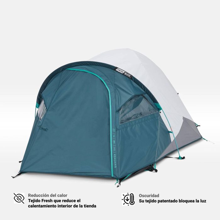 TENDA DE CAMPISMO MH100 XL - 2 PESSOAS - FRESH & BLACK