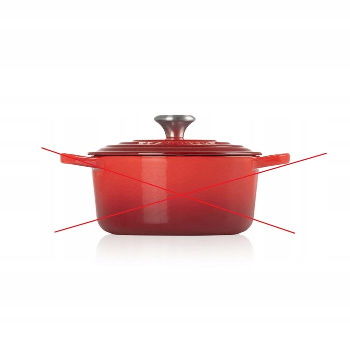 Le Creuset Pokrywka 20 cm Czerwona