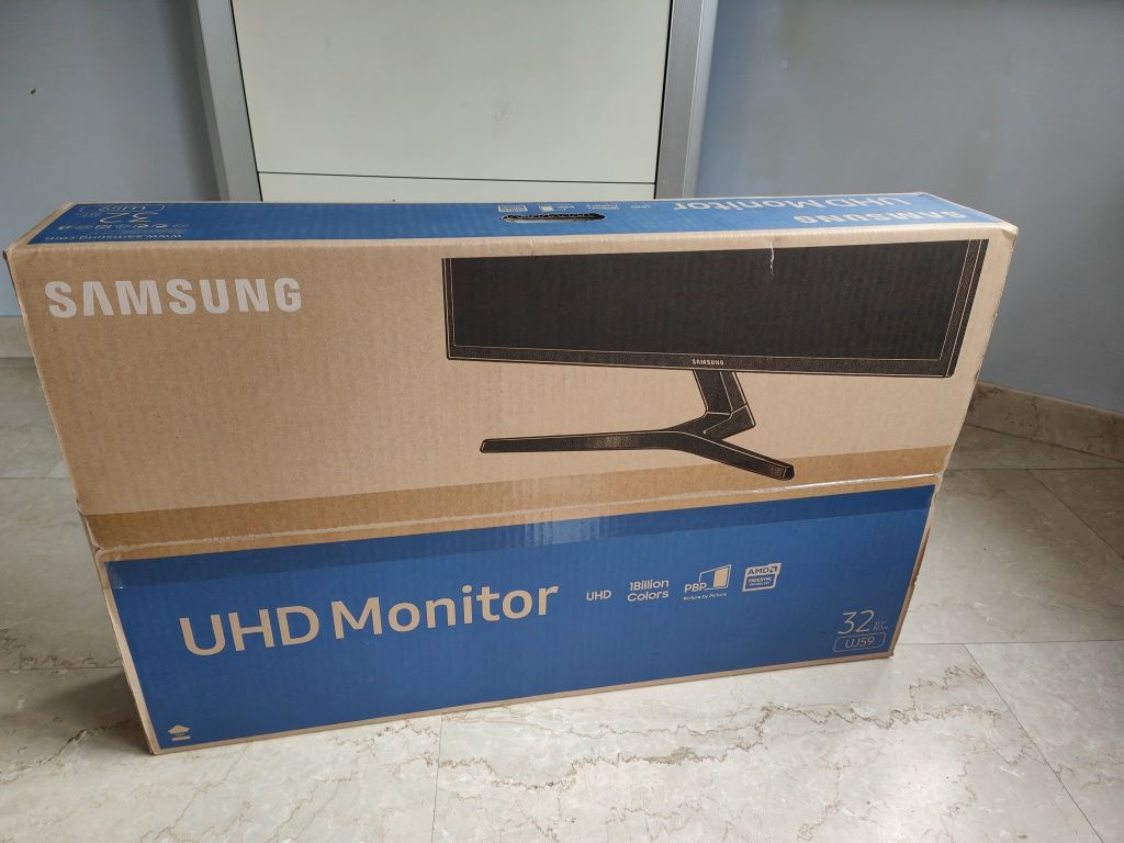 Monitor Samsung 4K U32J590UQR 32" UHD VA 4ms Gamingowy- Gwarancja Nowy