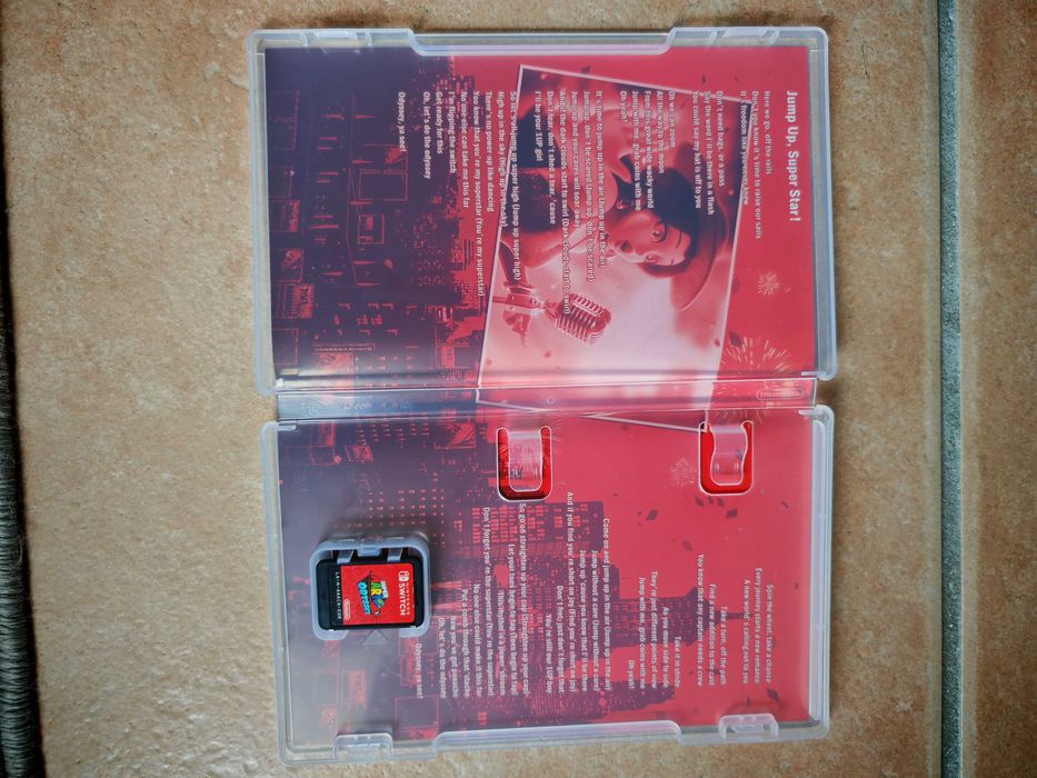 *** Jogo Super Mario Odyssey Nintendo Switch ***