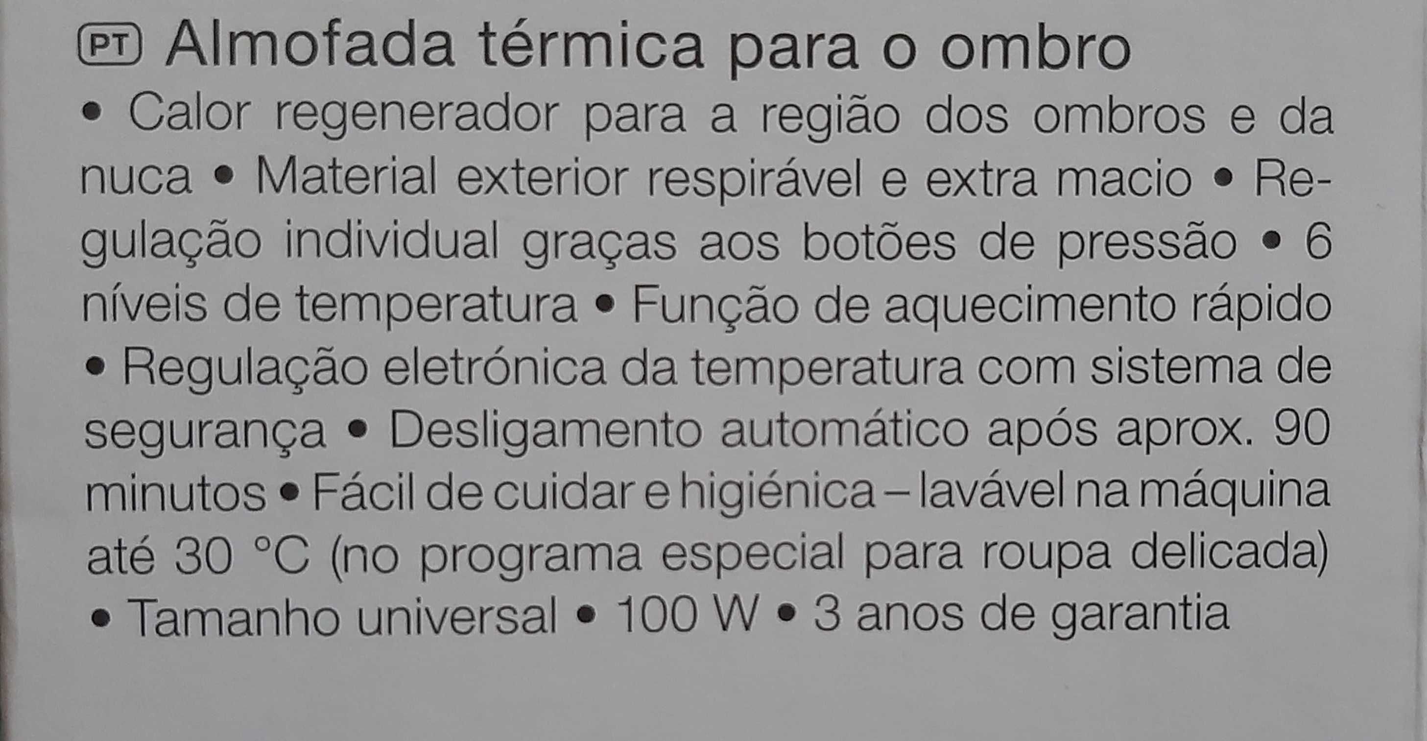 ALMOFADA TÉRMICA para ombros e nuca - Nova