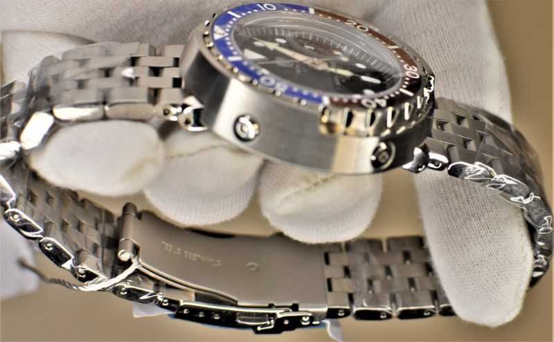 TUEDIX tuńczyk Seiko NH35A męski zegarek mechaniczny automatyczny