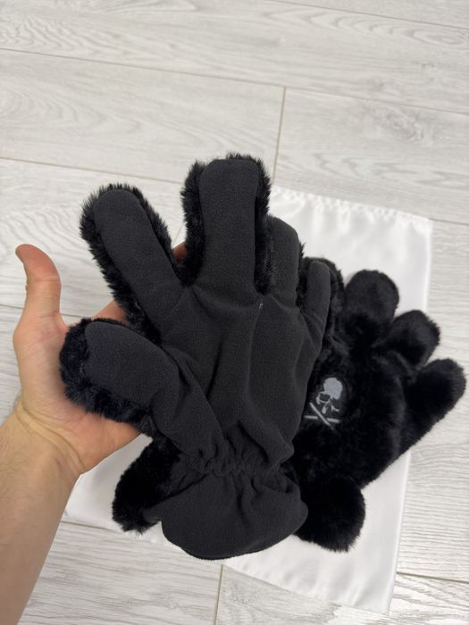 перчатки Mastermind рукавиці хутряні шкіряні balenciaga grailz project